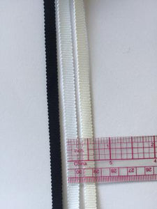 Cotton Petersham Ribbon 1/4 inch (6mm)